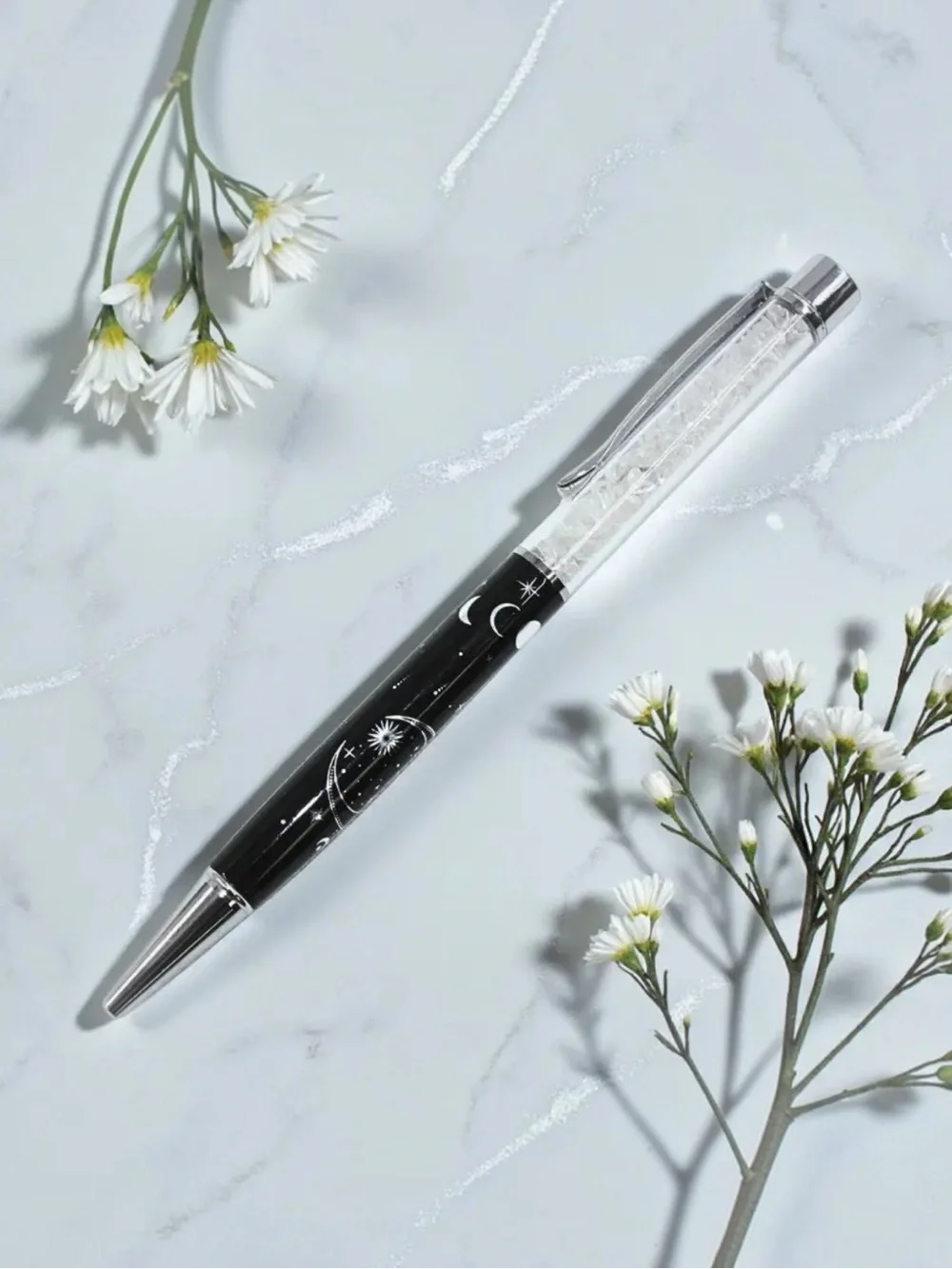 Chakra Journal & Crystal Quartz Pen Set